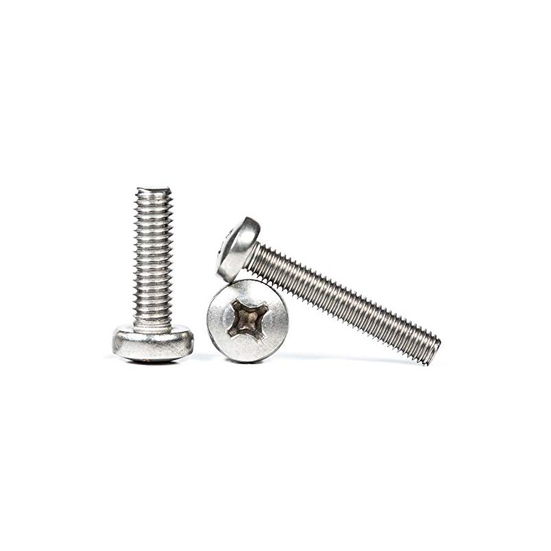 M6 (6mm x 30mm) Phillips Pan Head Machine Screws -