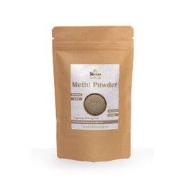 Natural Fenugreek Powder | 3.53 Oz (100 g) | Trigonella/Methi | Natural & Pure Powder for Hair Care By KVAAS