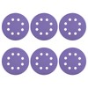 HARFINGTON 10 Pcs 5 Inch Sanding Disc 8 Hole 2000