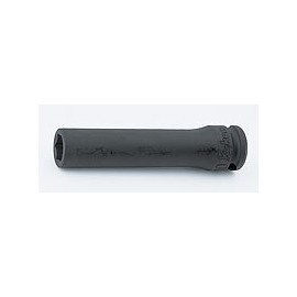 Koken 13300G-12 3/8 (9.5 mm) SQ. Impact Hexagonal Deep Socket (with Slide Magnet) 0.5 inches (12 mm)