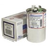 (2) Pack - Carrier HC98KA046 - 45 + 5 uf 370 / 440 Volt Volt VAC Amrad Replacement Round Dual Run Capacitor - Made in the U.S.A.