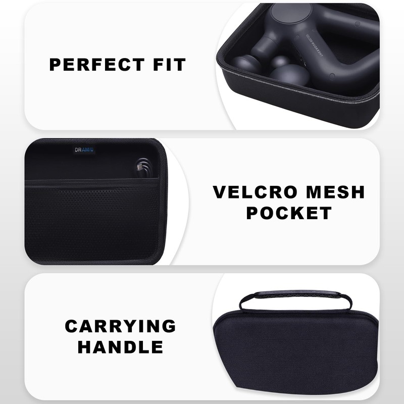 DR·AMIU Massage Case Compatible with TheraGun Relief Handheld Percussion Massage