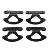 4pcs Truck Bed Tie Down Hook Inner Bed Tie Downs