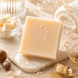 Water Soap Shea Butter Quick Drying Moisturizing Natural Soap, 100g, 1 Piece / 워터솝 시어버터 속건조 보습 천연 비누, 100g, 1개입