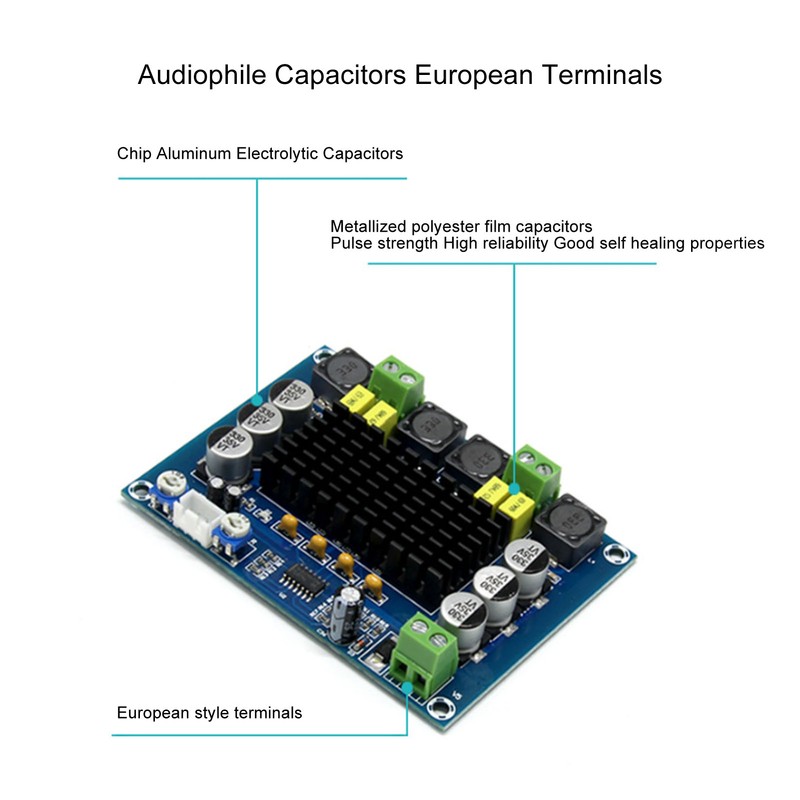 TPA3116D2 High Power Digital Amplifier Board Sound Amplifier Module Dual