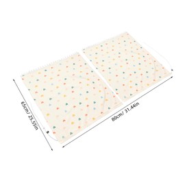 ULTECHNOVO Car Privacy Curtain Breathable Double Gauze Insulated Window Shade for Heat Blocking and UV Protection Comfortable Privacy Divider for Car Windows and Windshield