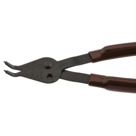 Paramount Snap Ring Plier: 5/16"-1" Shaft, 5/8"-1-3/8" Bore, 45 degree Tip Angle