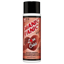 MANIC PANIC Medium Copper Color Depositing Conditioner - Love Color Hair Conditioner Keeps Hair Vibrant, Nourished & Refreshed - Formulated with Shea Butter & Quinoa - Copper Kitty (8oz)