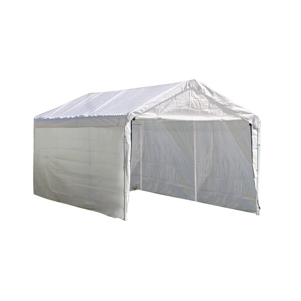 ShelterLogic 10' x 20' Outdoor MaxAP Canopy Enclosure Kit (Frame and Cover Sold Separately), 10 x 20, White