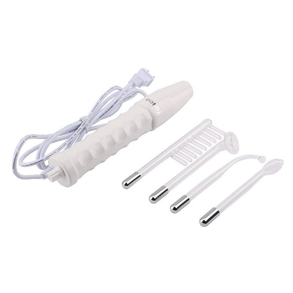 Portable High Frequency Electrotherapy Rods, Electrotherapy Instrument, Acne Beauty Instrument, Suitable for Acne Type 220V/50HZ/10W
