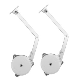 RUYUFE Toy Box Hinges Soft Close Lid Stay for Upward Opening and Top Opening Flap Doors Support 25-50lbsPack of 2