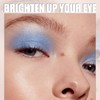 Glitter White Eyeshadow, Shimmer White Single Eye Make-Up Fine Powder