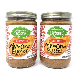Wegmans Organic Almond Butter 2 Packs (Smooth)