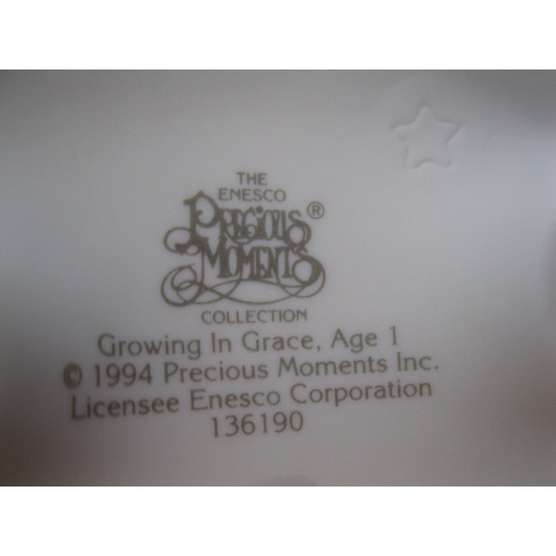 Precious Moments **Growing in Grace, Age 1, Blonde** 136190
