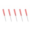 FOCMKEAS 5PCS Mini Phillips Screwdriver, 2.5mm Cross Head with Red