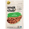 Snak Club All Natural Raw Almonds, 2.75 Ounce (Pack of