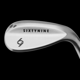 The 69째 Wedge - a custom-molded wedge for golfers that helps you improve your golf game around the green.:_Left