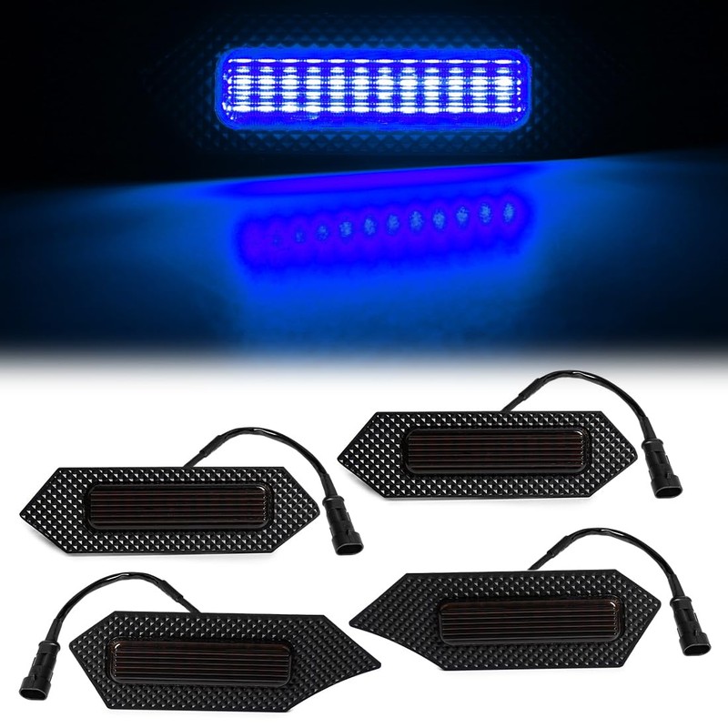 AFOGGEST Grill Light For Tacoma TRD Off-Road 2024 2025, Smoked