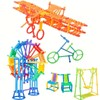 Random Color & Shape Magic Wand Building Block Set, 200pcs/set