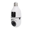 Light Bulb Security Cameras Motion Detection Dual Lens Light Socket