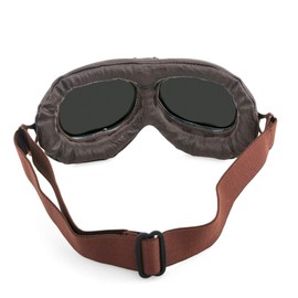 evomosa Motorbike Goggle Retro Windproof Dustproof Motorcycle Eyewear Protect Glasses (S Color)