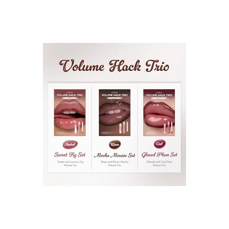 Rom Set Volume Hack Trio Sweet Fig Combo Labial Coreano