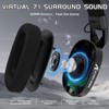 ATTACK SHARK L90 Ultralight Wireless Gaming Headset, BT, 2.4G, 3.5mm