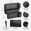 Car Seat Gap Organizer with Cup Holder – PU Leather