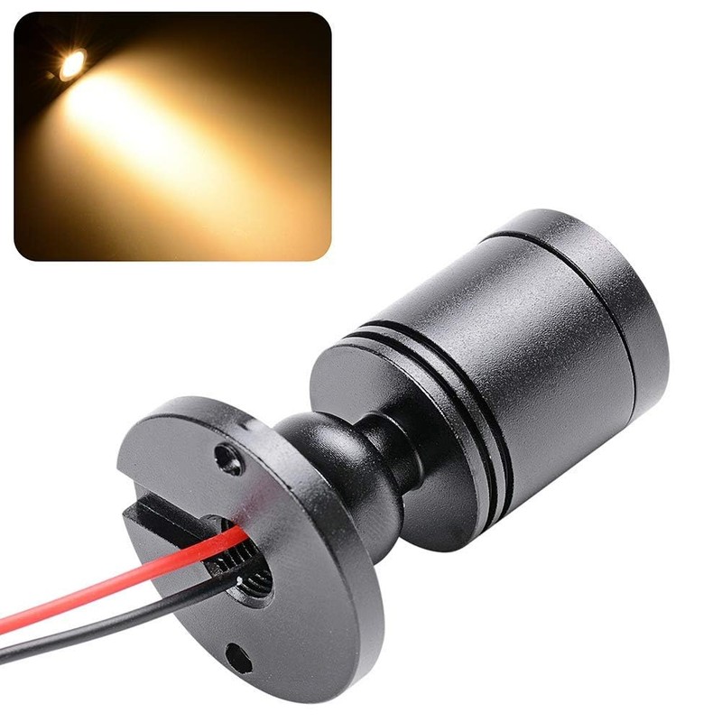 Sorfia 4Pcs 1W Mini LED Spotlight Spot Lights Mini Spotlights