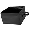 Collapsible Basin Leakage Proof Portable Folding Camping Bucket for Travel