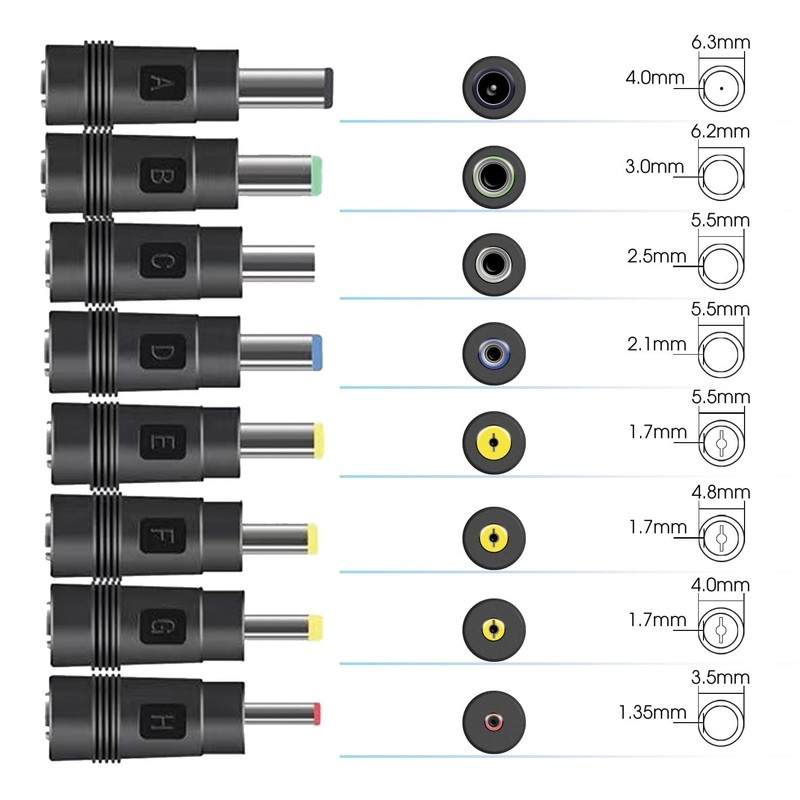 Kado Power Adapter 12V-2.5A 2A 1.5A 1.25A 1A AC/DC Power