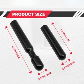 Car Door Lock Knobs, Front Door 2pcs+Back Door 2pcs Door Lock Knob Post Pull Pin Compatible with Ford F150 1986-2004 E150 250 350 1992-2019 Explorer Mustang Range Replace FODZ-5421850-A,D9ZZ-6621850-B