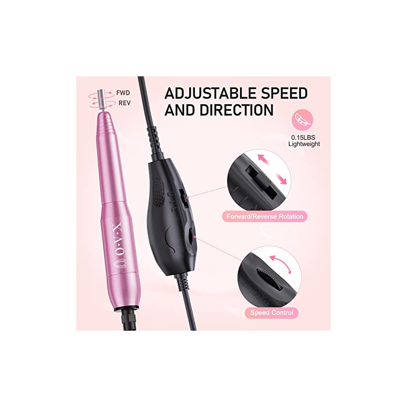 Portable Electric Nail Drill Machine Professional 20000 RPM Manicure Pedicure