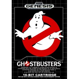 Ghostbusters FRIDGE MAGNET Sega Genesis Video Game Box - 4 x 6 Inch Flexible Magnet