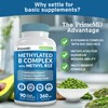 Methylated B Complex with Methylfolate and B12 Methylcobalamin 1000 mcg