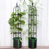 Garden Trellis for Climbing Plants Plant Support Cage, Tower Obelisk