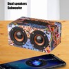 Bluetooth Speaker Heavy Bass USB Rechargeable Support Memory Card MP3