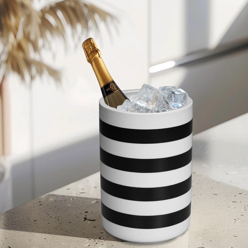 Sunddo Kitchen Utensil Holder, 6.7" Large Utensil Crock, Utensil Holder