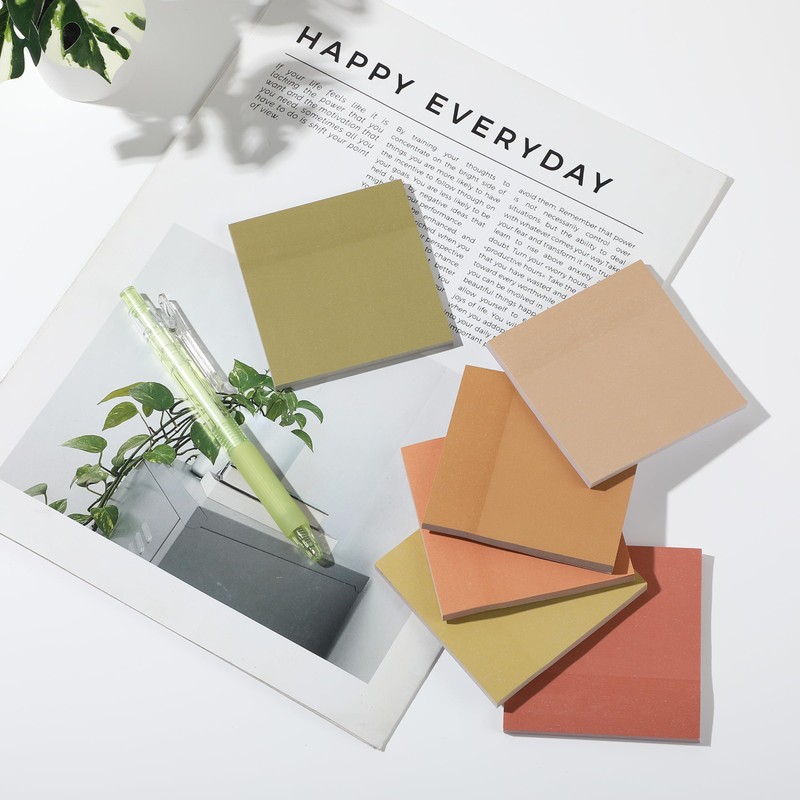 Mr. Pen- Sticky Notes, 3”x3”, 12 Pads, 600 Sheets, Autumn