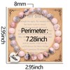 Sister Christmas Birthday Gifts from Sister Natural Stones Bracelet for