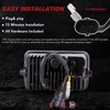 BICYACO LED Fog Lights with DRL Daytime Running Light Compatible