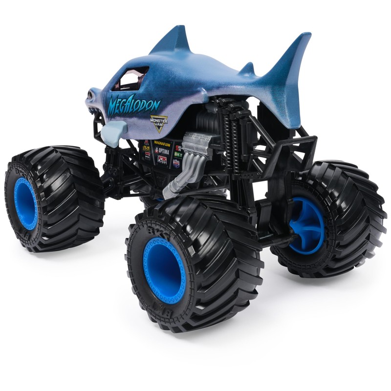 Monster Jam, 1-24 Scale Megalodon Monster Truck, Collector Die-Cast Vehicle