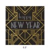 KatchOn New Years Eve Plates and Napkins Roaring 20's Art