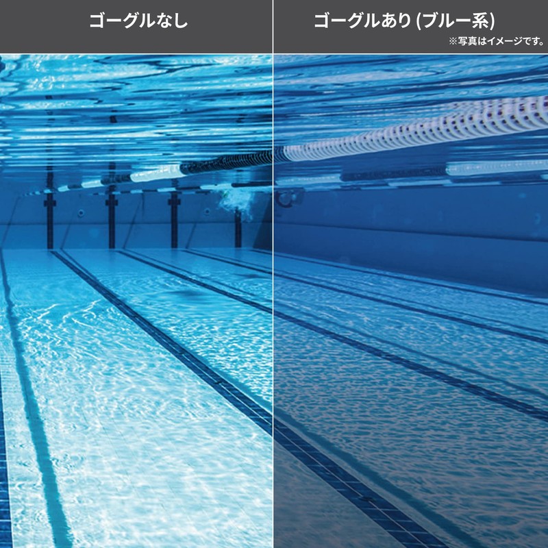 Swans Aqua-Lightning Swimming Goggles, Made in Japan, AQUALIGHTNING SR-3Nre SKBL