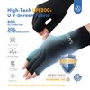 SAVILAND SAVILAND UV Gloves for Nails: Professional UPF200+ Fingerless UV