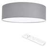 Navaris Navaris LED Deckenleuchte 32 cm Rund - Design Stoff