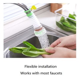Water Filters Can Be Attached to Most Standard Faucets, and The Cartridge Can Be Used for Showering, Too. It Helps to Reduce Water Waste and Keeps Your Water Clean，3pcs