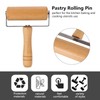 Wooden Rolling Pin Roller for Pastry and Pizza Maker, Balanced