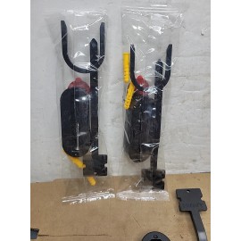 Terra Green New 2 PACK Dovelok Floating Shower Bottle Dispenser Bracket 2 Brackets Black