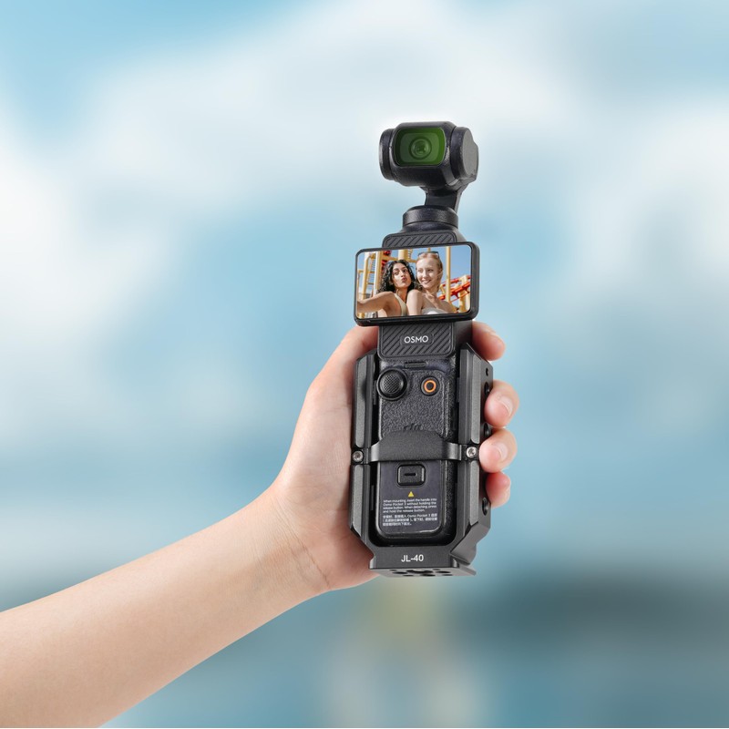 FOTGA Cage & NATO Clamp Side Grip for DJI Osmo